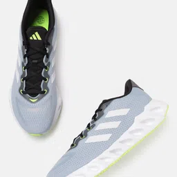 ADIDAS Men Woven Design Switch Run Shoes-14
