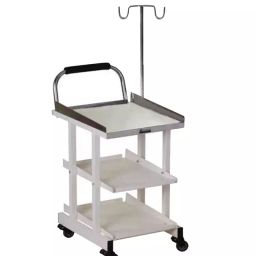 IB BASICS E.C.G. Trolley Mild Steel 615x460x940 mm, 11063-49