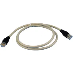 L-COM PATCH CORD, CAT5E, RJ45 PLUG, STP, 3FT, GREY, TRD855SCR-3-image-90