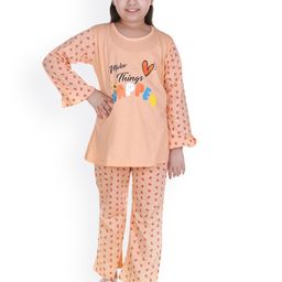 MMShopy Unisex Kids Printed Night suit-picture-50