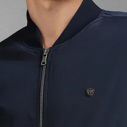 Louis Philippe Men Reversible Open Front Jacket with Patchwork image 2