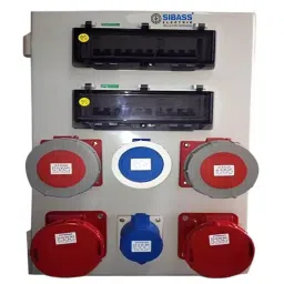 Sibass Electric Plug and Socket Enclosure with CE Mark 5 Pin and IP 67 Rating, SE-880A-20