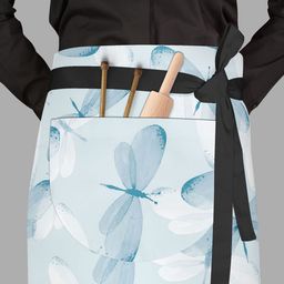 ArtzFolio Printed Apron With 1 Patch Pockets image 2