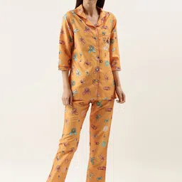 Bannos Swagger Women Printed Night suit-picture-40