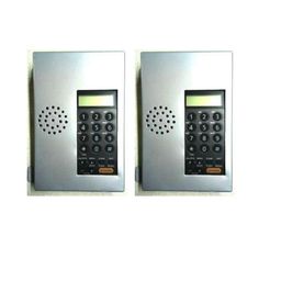MASCOM Lift Phone with Speaker in Steeliness Steel Frame Easy-to-Use Keypad Enhanced Sound Quality Wall Mountable (Pack 2) image 2
