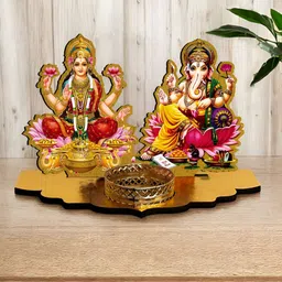 Art Street Gold-Toned Religious Idol Showpiece-image-14
