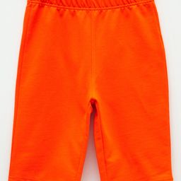 LC Waikiki Solid Roll Up Shorts - Orange-picture-26