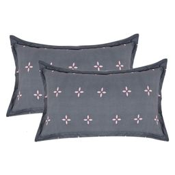 RRC Super Soft Brushed Microfiber Cotton Standard Size Pillow Cover - Grey-picture-5