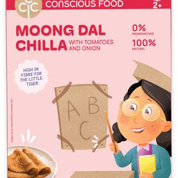 Conscious Food Moong Dal Chilla Mix | 200g | Infused with Tomato and Onions | 100% Natural | No Sugar | Preservatives Free-image-25