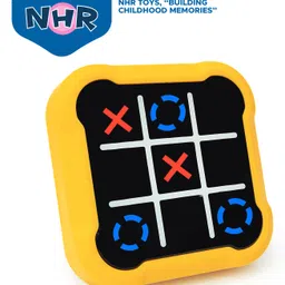 NHR Fun Tic Tac Toe 3-in-1 Electronic Handheld Puzzle Game , Cross and Zero, Memory Flash Game Portable Fidget Toy for Travel, Car Rides Brain-Boosting Board Game-picture-35