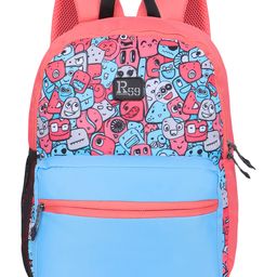 HARISSONS R59 Doodle Corel Blue School Bag for Kids Backpack.(Age- 6 to 9 Year 16 Inches)-image-17