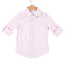 Under Fourteen Only Full Sleeves Striped Shirt - Pink-image-71