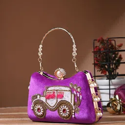 Toobacraft Embellished Box Clutch-image-53
