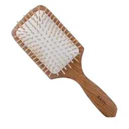 Roots Wooden Paddle Hair Brush - Camel Brown-29