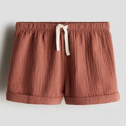 H&M Cotton Muslin Shorts-image-48