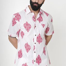 Style Matters Men Standard Floral Opaque Printed Casual Shirt-image-94