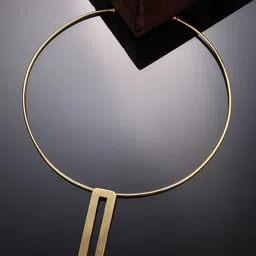 NVR Gold-Plated Choker Necklace-26