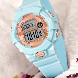 Roadster Women Dial & Wrap Around Straps Digital Multi Function Watch HOBRD-Sport-027-BL-image-9