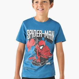 Juniors by Babyshop Boys Typography Printed Round Cotton T-shirt-29