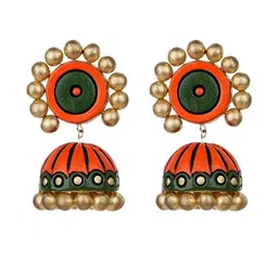 Mridah Dome Shaped Jhumkas Earrings-53