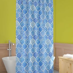 ArtzFolio Single Piece Waterproof Polyester Shower Curtain-image-74