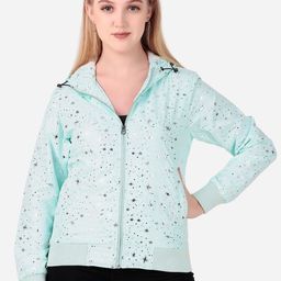 WELL QUALITY Women Windcheater Training or Gym Sporty Jacket with Embroidered-image-9