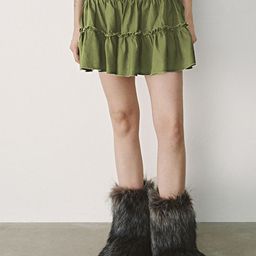 StyleCast x Revolte Flared Mini Skirt-image-23