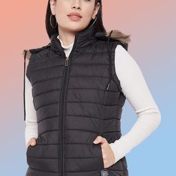 VERO AMORE Hooded Lightweight Sleeveless Padded Jacket-picture-37