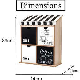eazy wagon Black & White Reusable Multi-Utility Organisers image 3