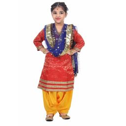 itsmycostume Girls Straight Kurti with Salwar & Dupatta-picture-32