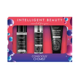 Conscious Chemist Set Of 3 Snail Mucin Gift Set Cleaner, Serum & Moisturizer-450g-52