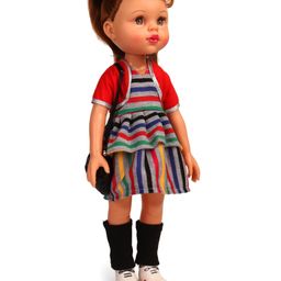 Speedage Alia Doll With Hand Bag  - 42 cm (Color May Vary)-26