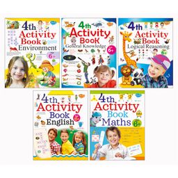 4th Activity Books Pack of 4 - English-21