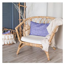 The Baby Atelier Organic Cotton Pillow Cover Without Fillers Al Over Print - Purple-13