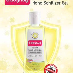 Babyhug Alcohol Based Hand Sanitizer Citrus Fragrance - 100 ml-image-76