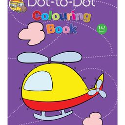 Dot To Dot Colouring Book - English-26