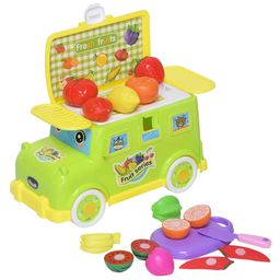 Wishkey Pretend Play Fruit Truck on Wheels - Multicolor-image-6