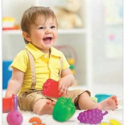 Babyhug Fruits & Vegetable Set of 40 - Multicolour-3