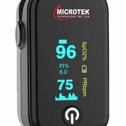 Microtek OX-6 Fingertip Pulse Oximeter - Black-4