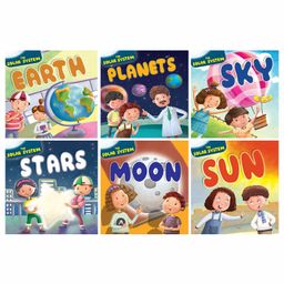 Solar System Set of 6 Books - English-13
