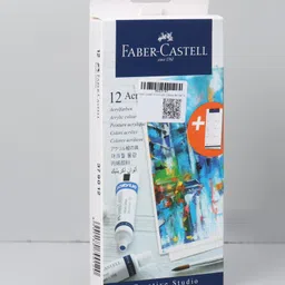 Faber Castell CS Acrylic Colors Set of 12 - Multicolor-picture-43