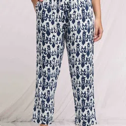 Anouk Floral Printed Regular Thread Work A-Line Kurta with Palazzos & Dupatta image 3