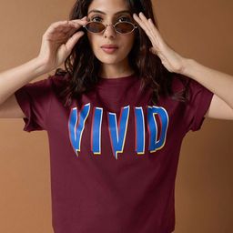 Mast & Harbour Women Printed Cut Outs T-shirt-image-74