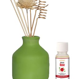 Edysian Green Ceramic Reed With Rose Fragrance Aroma Oil Diffusers 50ml-41