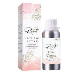 THE RUPAWAT Perfumery House Blue Crown 100% Natural & Pure Alcohol Free Attar - 25 ml-52