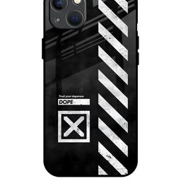 QRIOH Quirky Printed iPhone 13 Mini Back Case Mobile Accessories-image-80