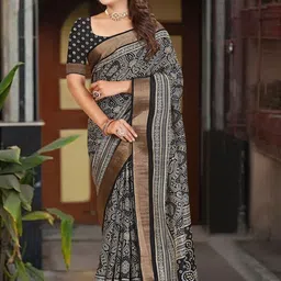 SSHAGUN LIFESTYLE Bandhani Printed Bandhani Saree-picture-20