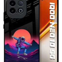 QRIOH Retro Astronaut Printed iQOO Neo 10 5G Glass Back Case Mobile Accessories-picture-4
