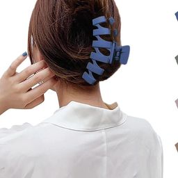 DIVASTRI Women Set of 6 Matte Zigzag Claw Clip-picture-27