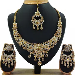 VATSALYA creation Women Gold Jewellery Set-image-90